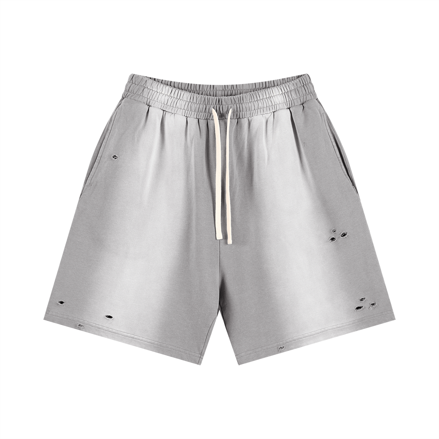 ELDR Sun Fade Distressed Shorts