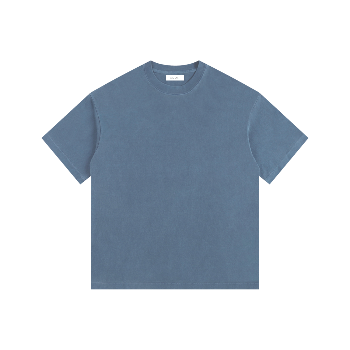 ELDR Oversized Cotton T-Shirt - Surfing Print