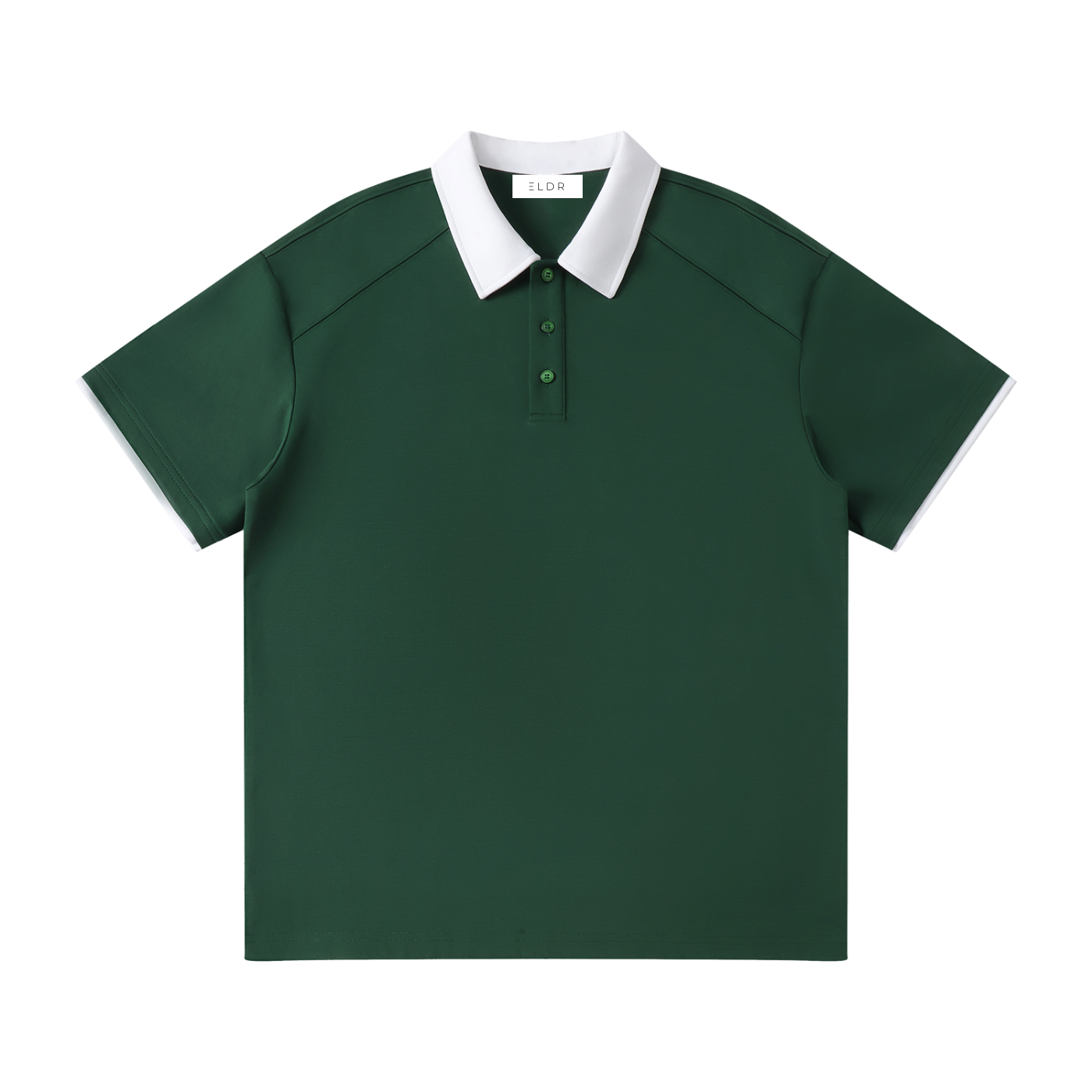 ELDR Contrast Collar Polo Shirt