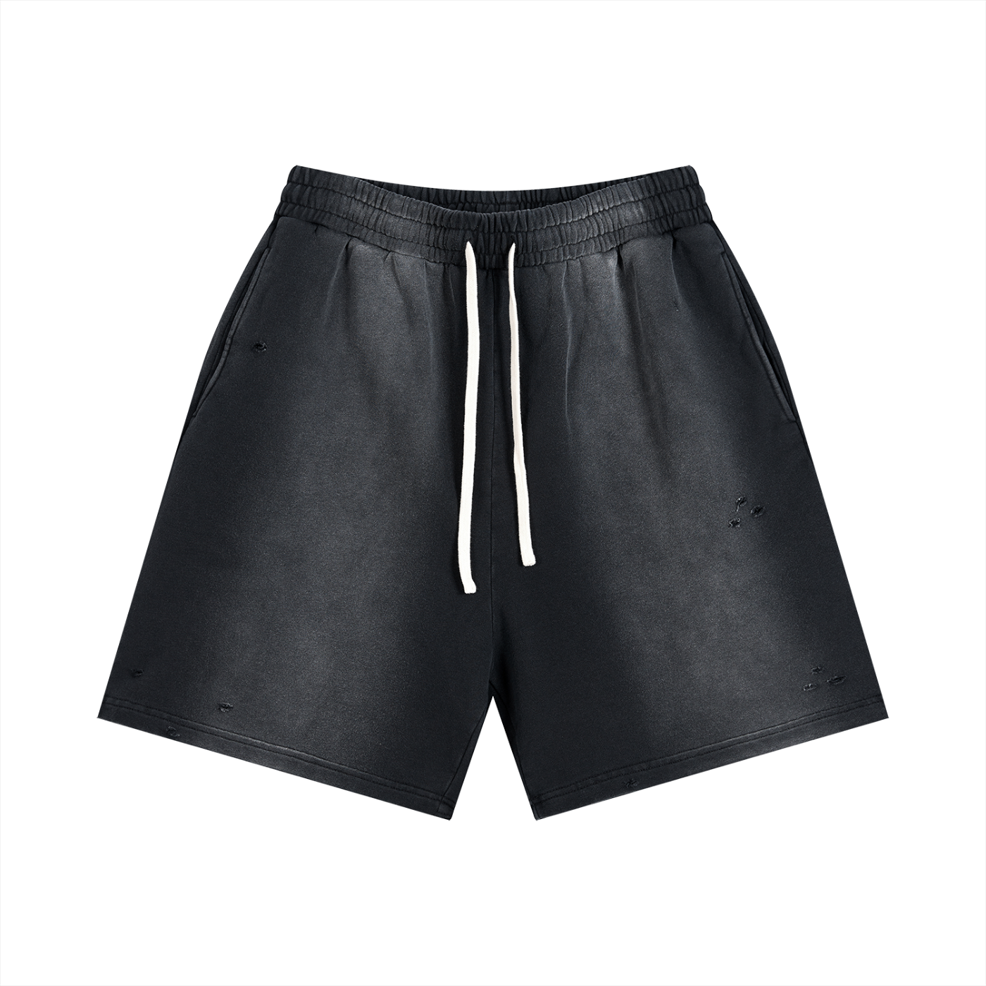 ELDR Sun Fade Distressed Shorts